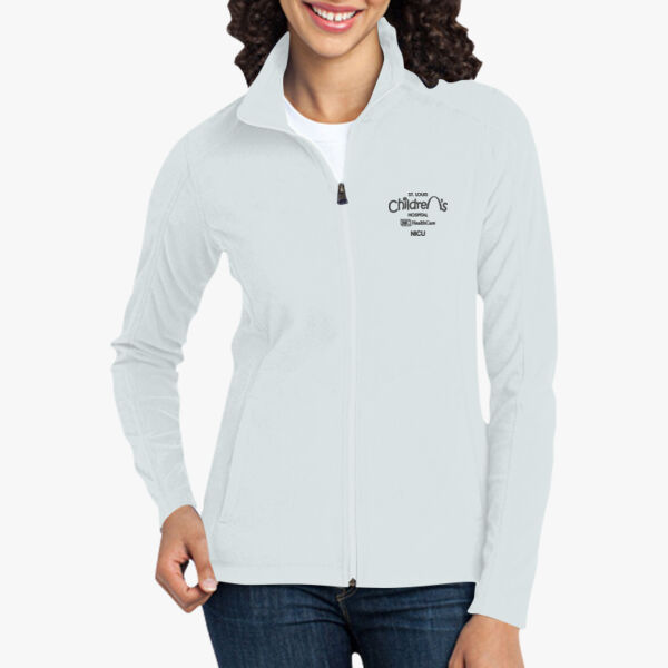 Port Authority® Ladies Microfleece Jacket (Embroidery) Thumbnail