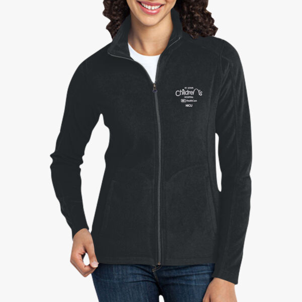 Port Authority® Ladies Microfleece Jacket (Embroidery) Thumbnail