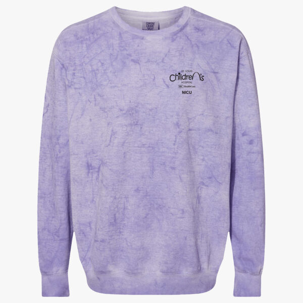 Comfort Colors® Color Blast Crewneck Sweatshirt (Direct To Film Transfer Print) Thumbnail