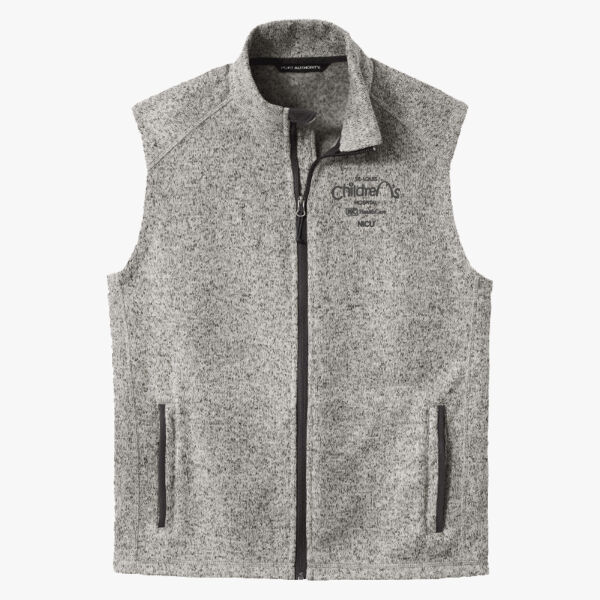 Port Authority ® Sweater Fleece Vest (Embroidery) Thumbnail