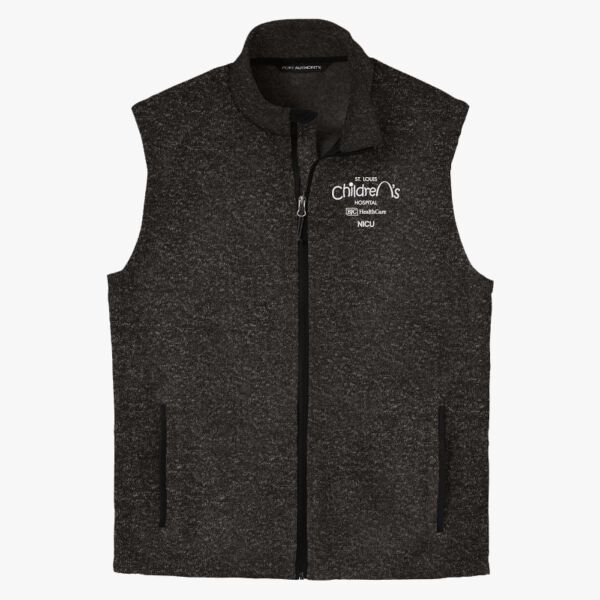 Port Authority ® Sweater Fleece Vest (Embroidery) Thumbnail