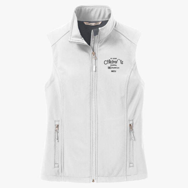 Port Authority® Ladies Core Soft Shell Vest (Embroidery) Thumbnail