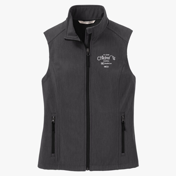 Port Authority® Ladies Core Soft Shell Vest (Embroidery) Thumbnail